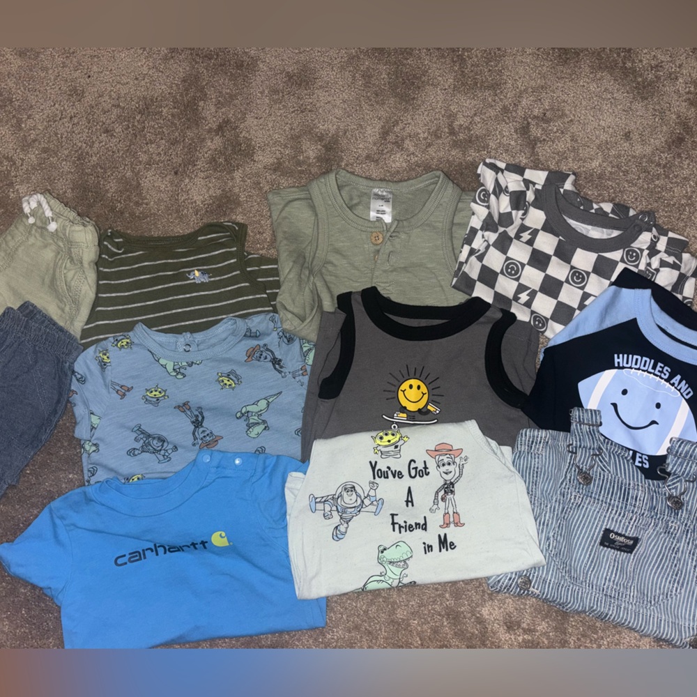 11pc 6/9 month boy outfits - Picture 4 of 6